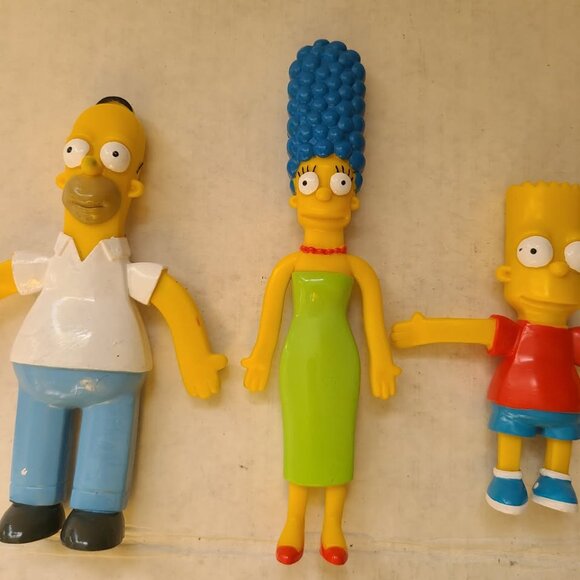 The Simpsons Family Elastic Figures Set (Set Of 5 Figurines) - Picture 3 of 8